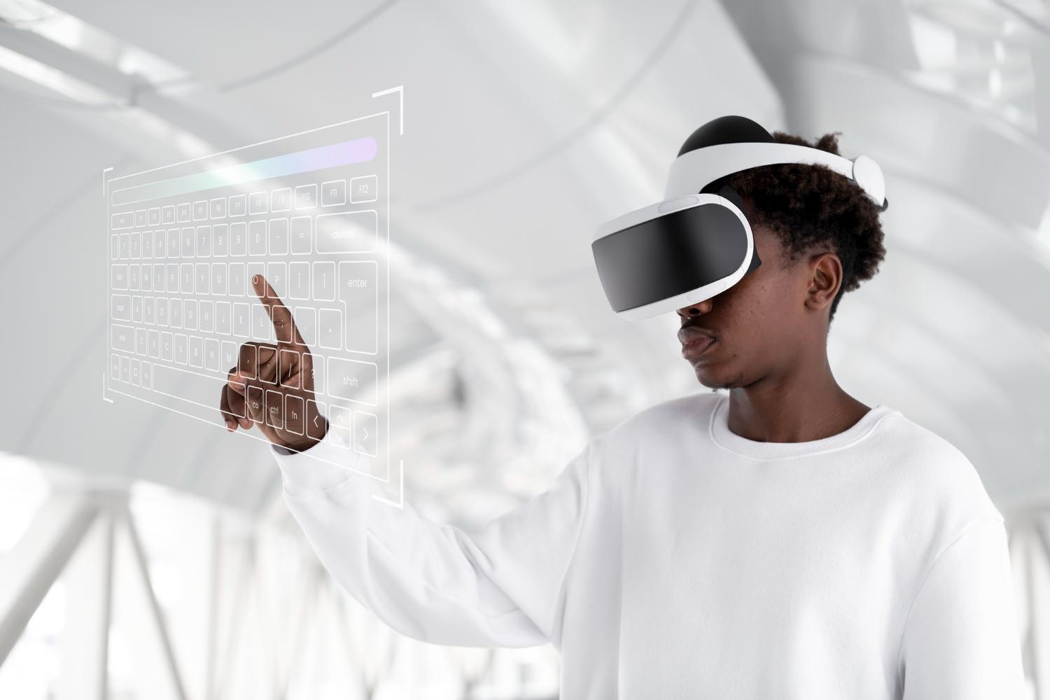 Mockup of Bleu on a phone, evolutionary Neobank